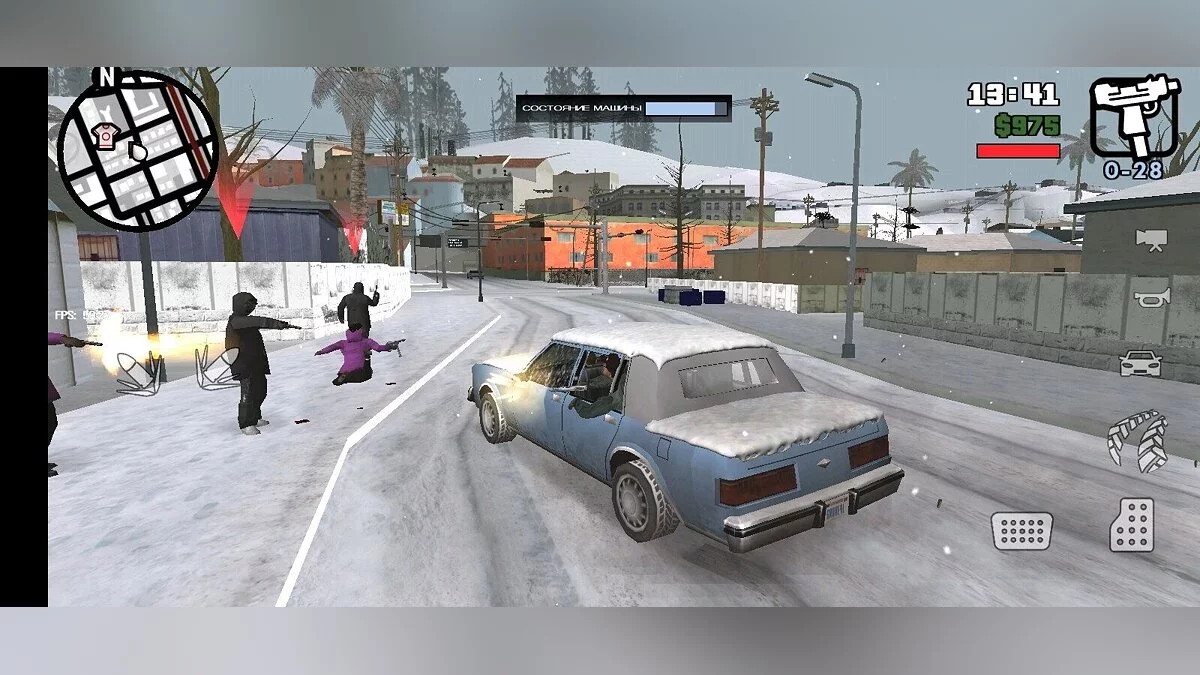 GTA WINTER EDITION 2024 (beta test) / GTA San Andreas (iOS, Android)
