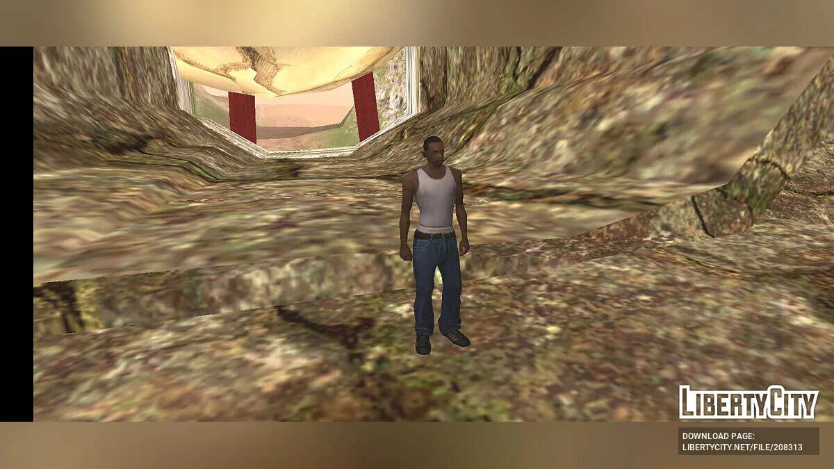 Укрытие Акацуки / GTA San Andreas (iOS, Android)