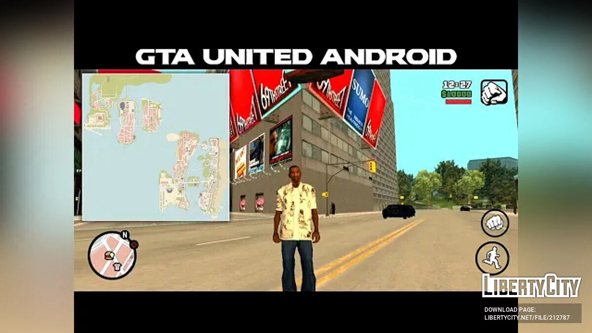 GTA United v1.2 BETA (Android) / GTA San Andreas (iOS, Android)