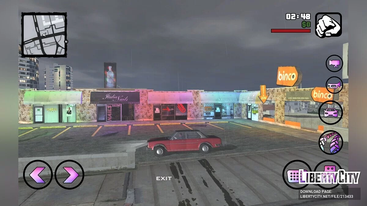 GTA V2SA Mobile [City] Beta 1.2 / GTA San Andreas (iOS, Android)