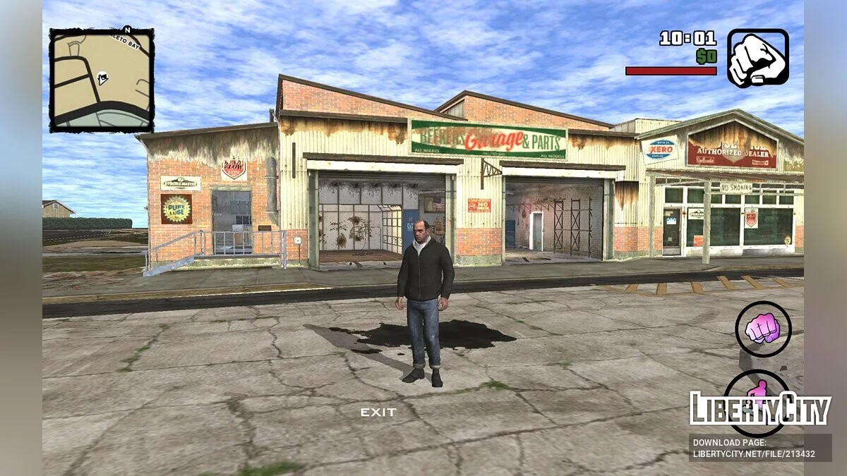 GTA V2SA Mobile [Countryside] Beta 1.2 / GTA San Andreas (iOS, Android)