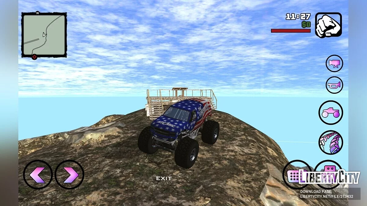 GTA V2SA Mobile [Countryside] Beta 1.2 / GTA San Andreas (iOS, Android)