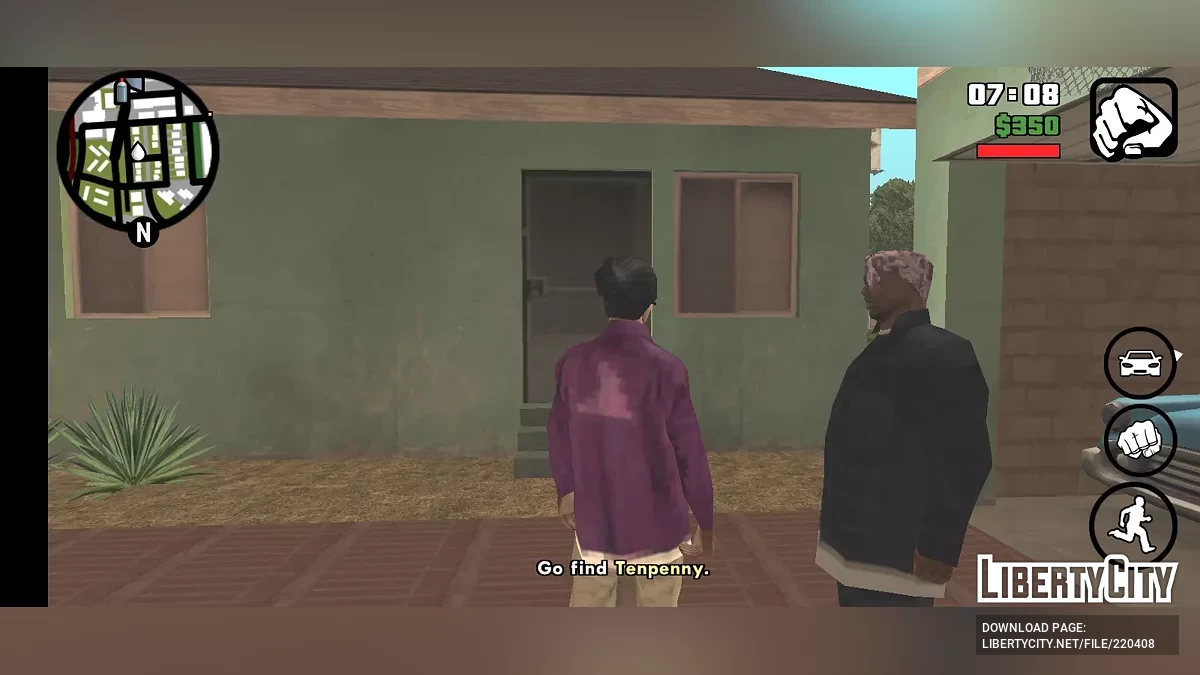 The Green Sabre (CLEO-миссия) / GTA San Andreas (iOS, Android)