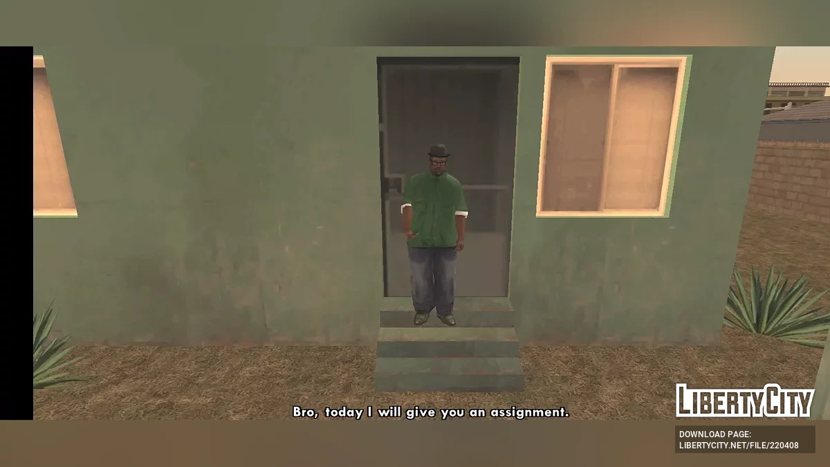 The Green Sabre (CLEO-миссия) / GTA San Andreas (iOS, Android)