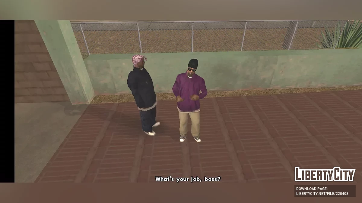 The Green Sabre (CLEO-миссия) / GTA San Andreas (iOS, Android)