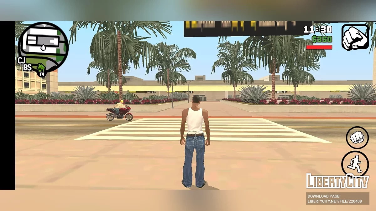 The Green Sabre (CLEO-миссия) / GTA San Andreas (iOS, Android)