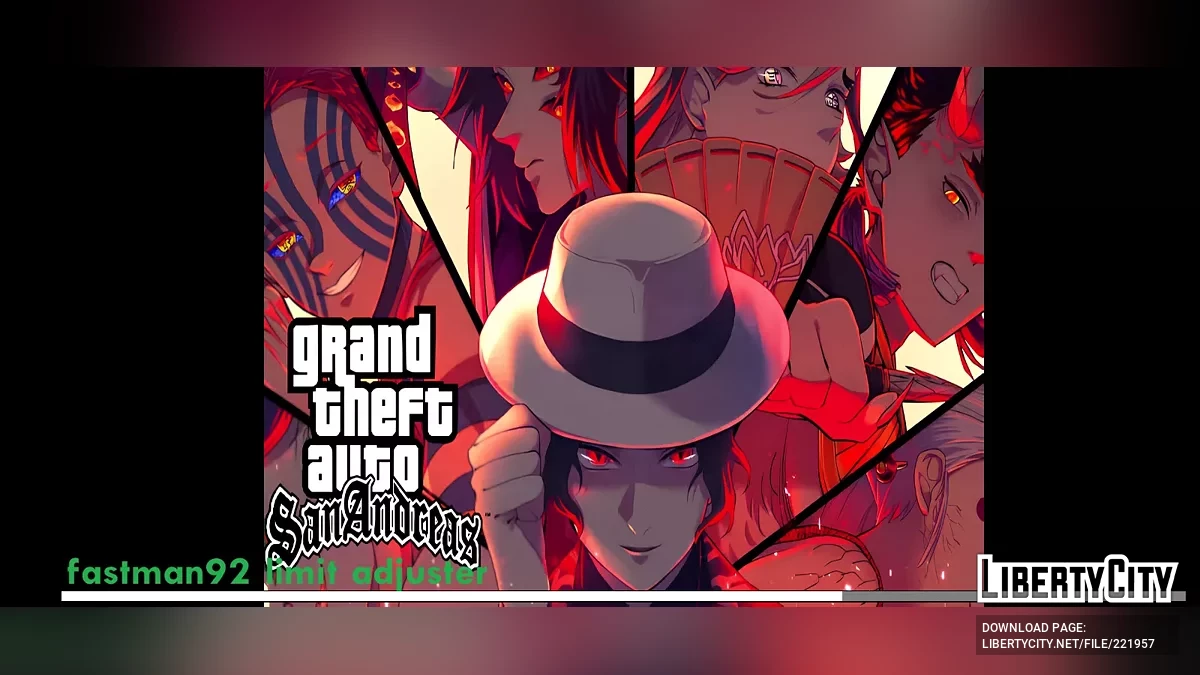 Menu & Loadscreen Demon Slayer For Mobile / GTA San Andreas (iOS, Android)