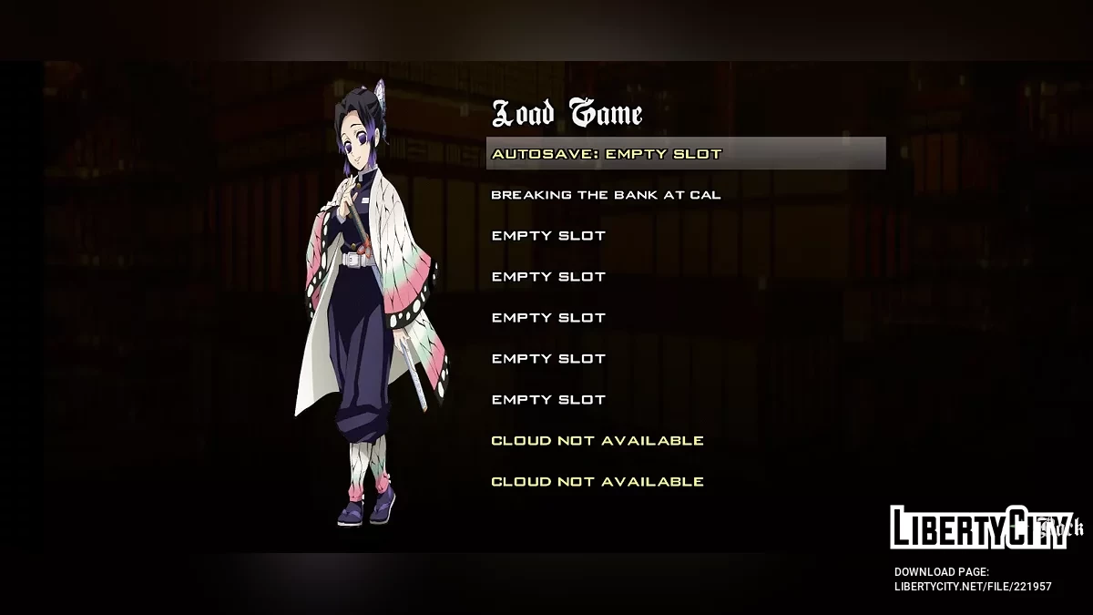 Menu & Loadscreen Demon Slayer For Mobile / GTA San Andreas (iOS, Android)