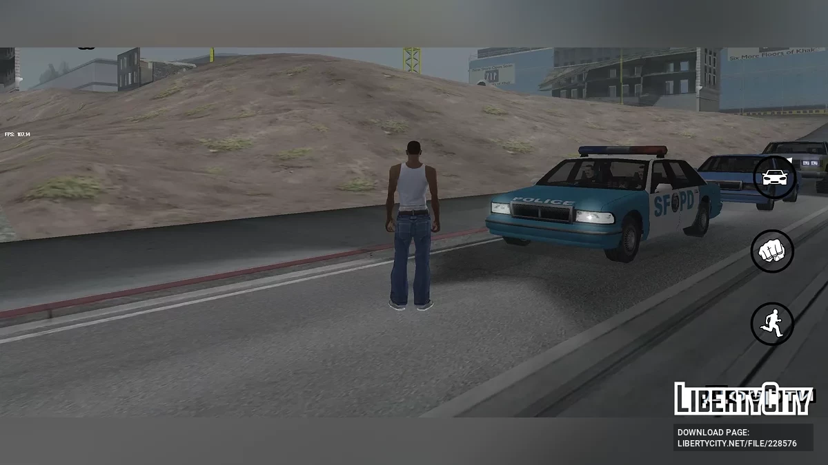 Fixes + improvements - Ghetto Edition / GTA San Andreas (iOS, Android)