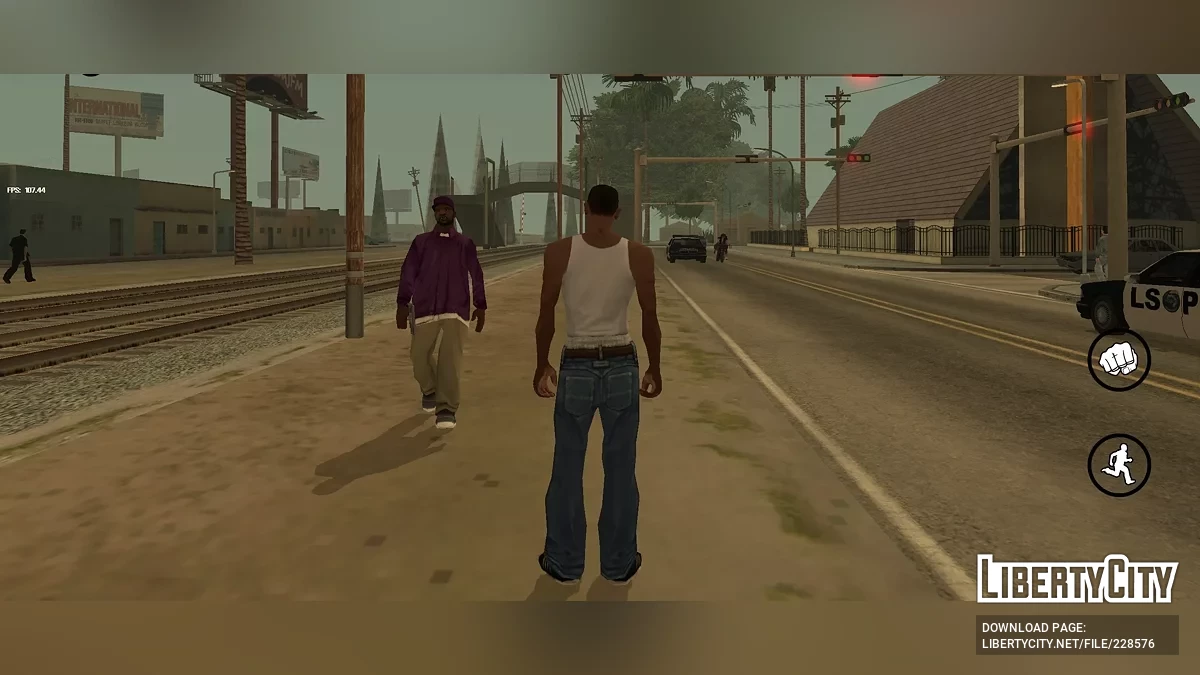 Fixes + improvements - Ghetto Edition / GTA San Andreas (iOS, Android)
