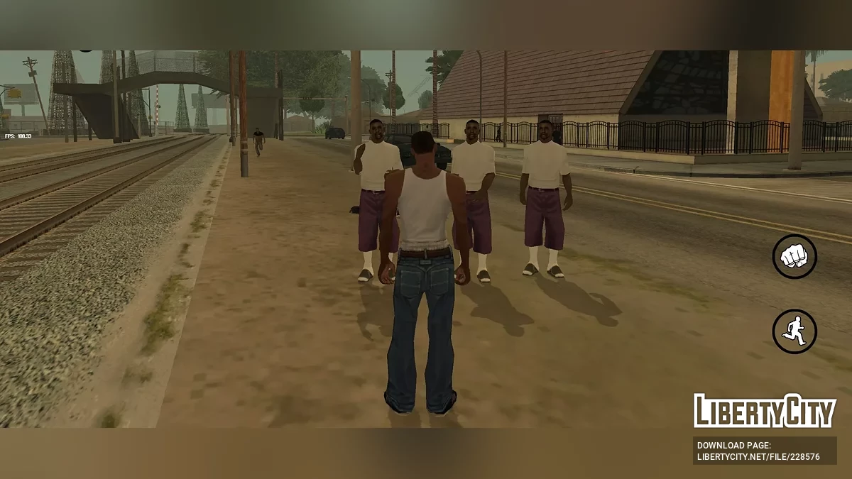 Fixes + improvements - Ghetto Edition / GTA San Andreas (iOS, Android)