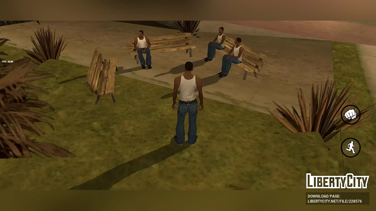 Fixes + improvements - Ghetto Edition / GTA San Andreas (iOS, Android)