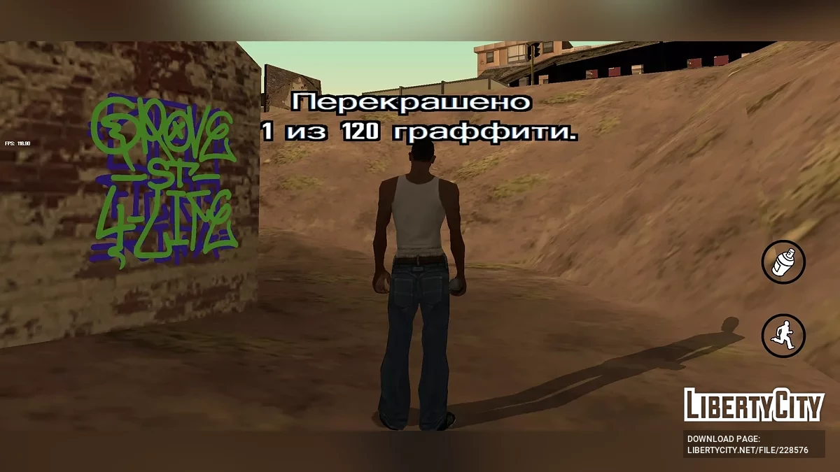 Fixes + improvements - Ghetto Edition / GTA San Andreas (iOS, Android)