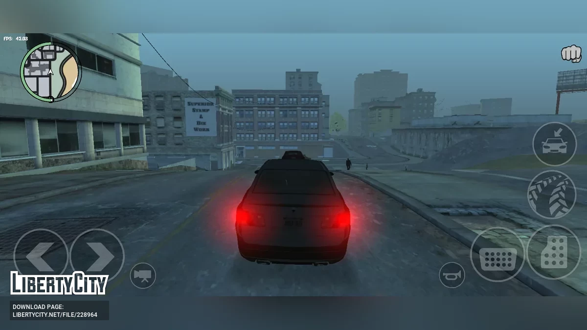 GTA 4 Mod / GTA San Andreas (iOS, Android)