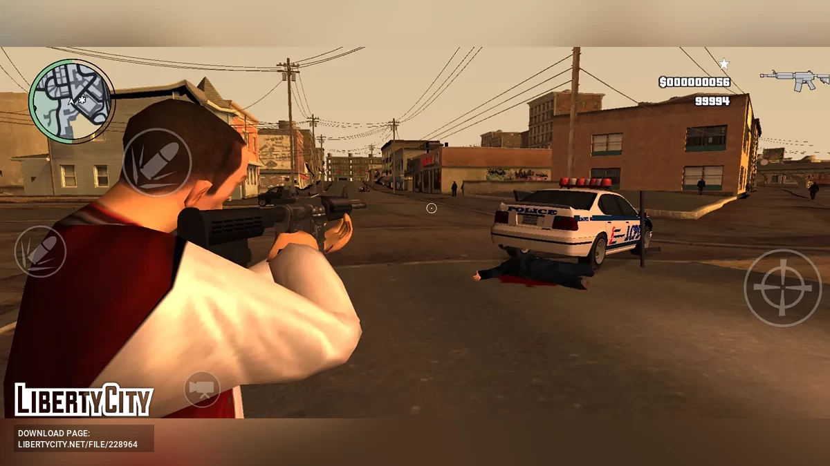 GTA 4 Mod / GTA San Andreas (iOS, Android)