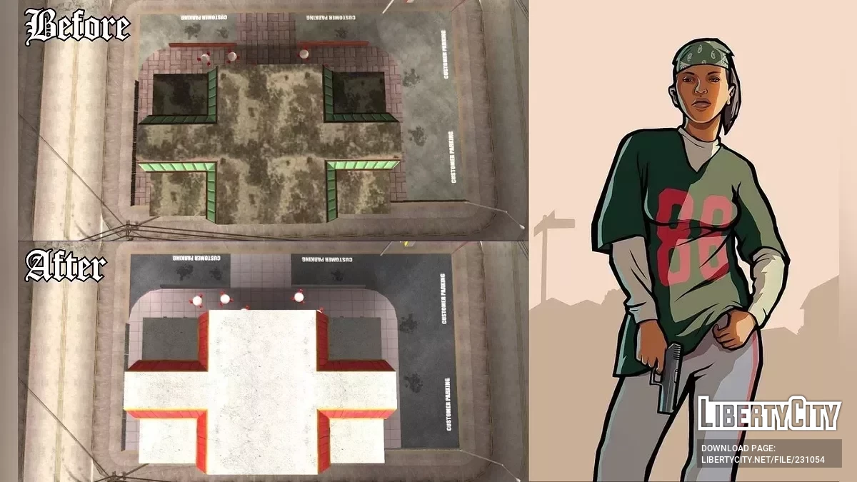 The Well Stacked Pizza SA. / GTA San Andreas (iOS, Android)