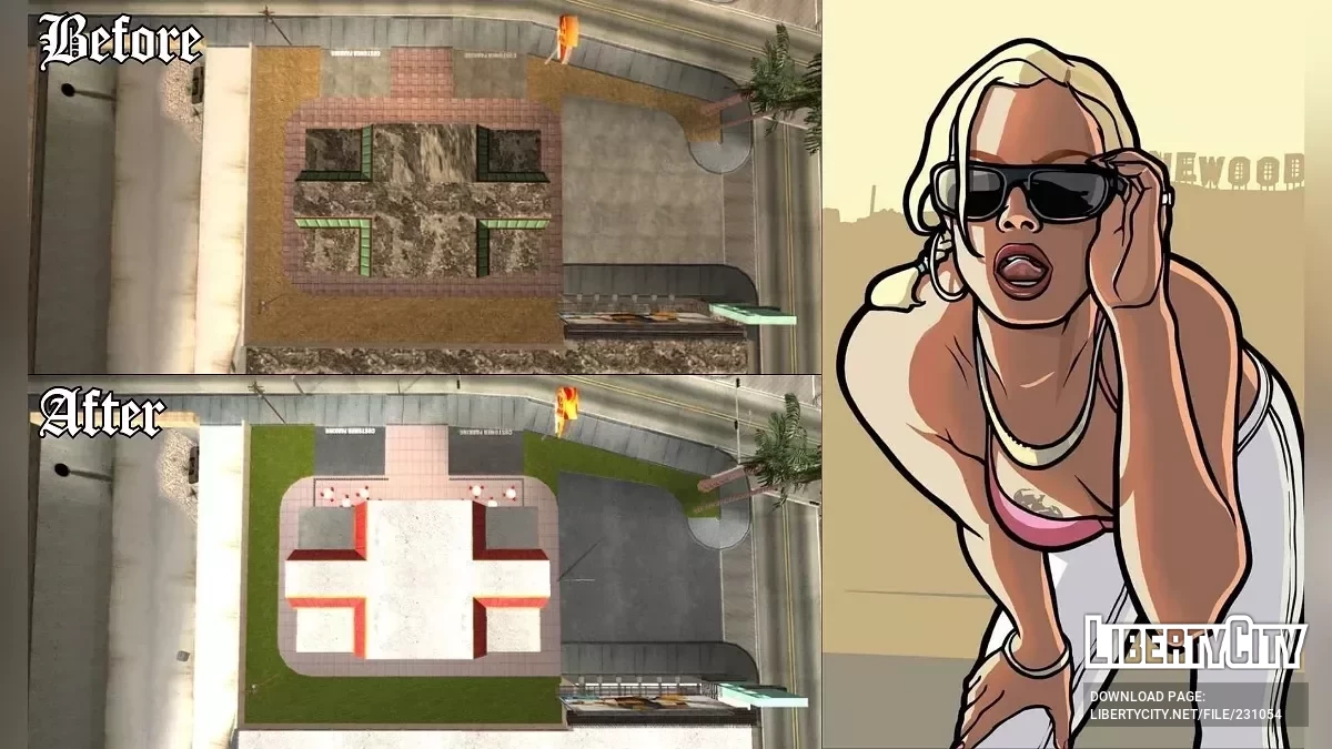 The Well Stacked Pizza SA. / GTA San Andreas (iOS, Android)