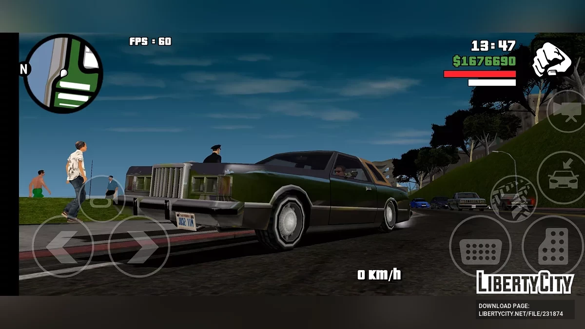 Пакет графических модов (Android 15 Без сбоев) / GTA San Andreas (iOS, Android)