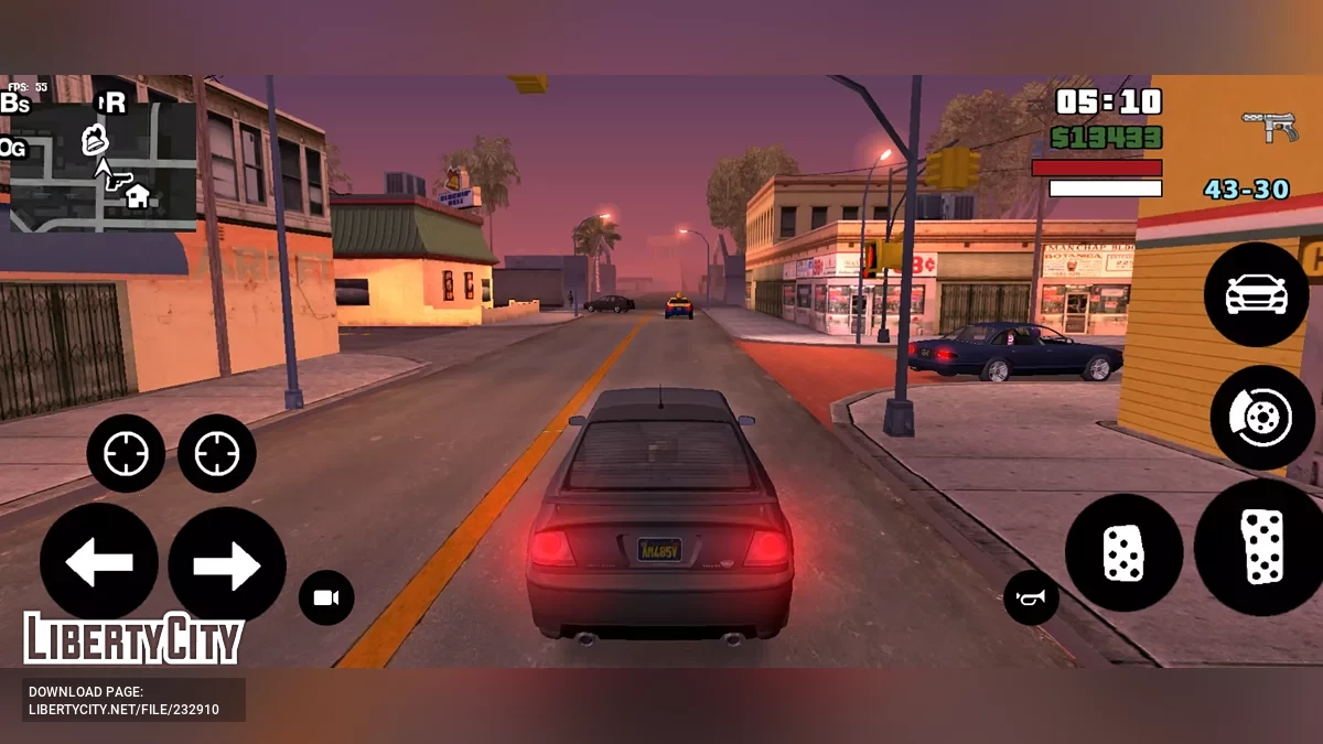 GTA V Atmosphere / GTA San Andreas (iOS, Android)