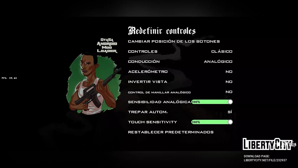 GTAsa AML+ Расширенный / ADRENO / GTA San Andreas (iOS, Android)