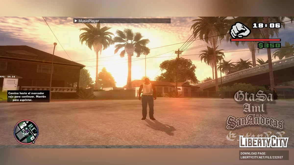 GTAsa AML+ Расширенный / ADRENO / GTA San Andreas (iOS, Android)