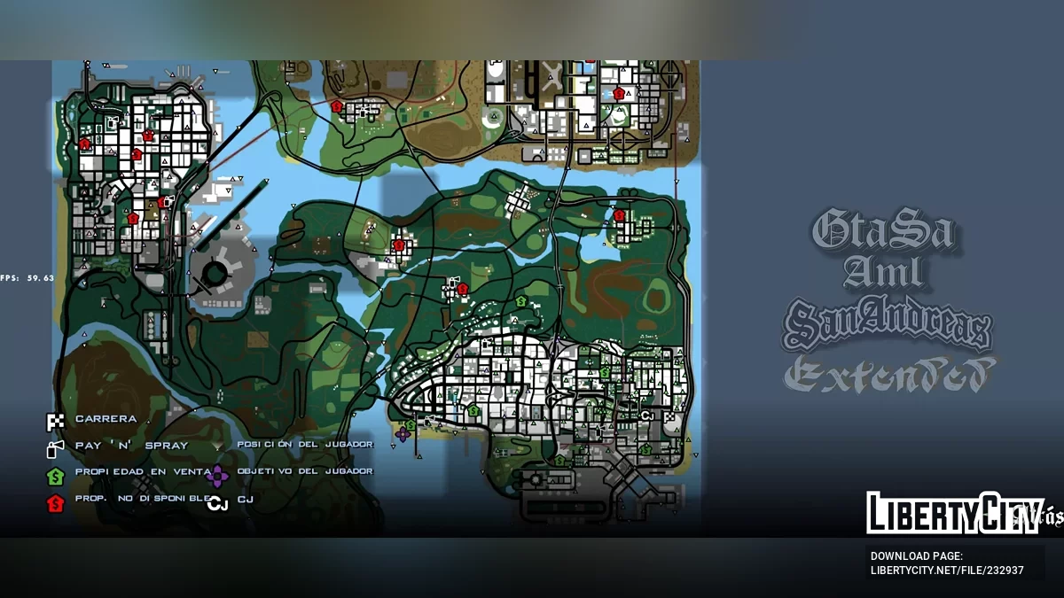 GTAsa AML+ Расширенный / ADRENO / GTA San Andreas (iOS, Android)