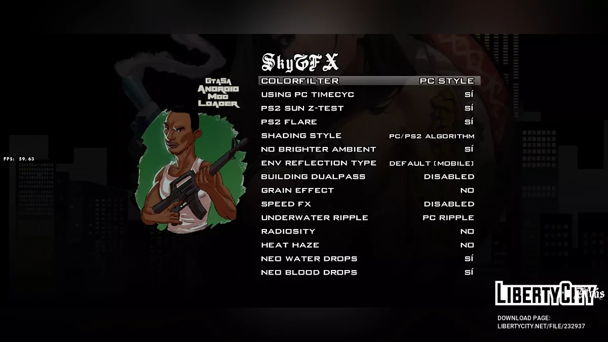 GTAsa AML+ Расширенный / ADRENO / GTA San Andreas (iOS, Android)