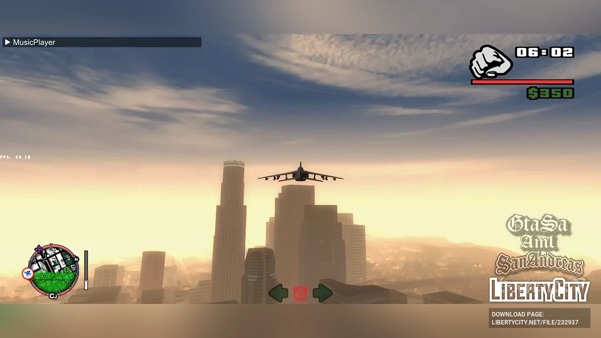 GTAsa AML+ Расширенный / ADRENO / GTA San Andreas (iOS, Android)