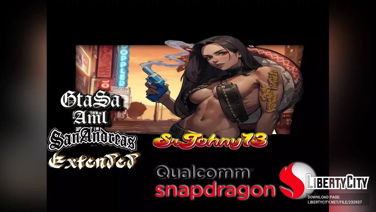 GTAsa AML+ Расширенный / ADRENO / GTA San Andreas (iOS, Android)