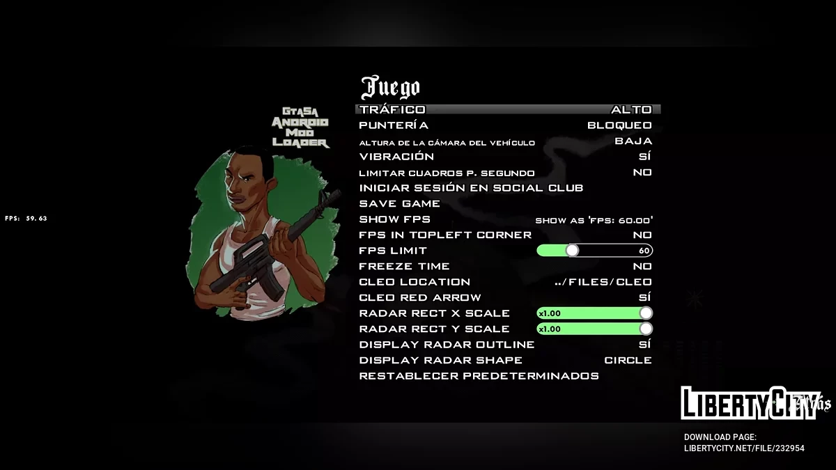 GTAsa AML+ Расширенный / Мали / GTA San Andreas (iOS, Android)