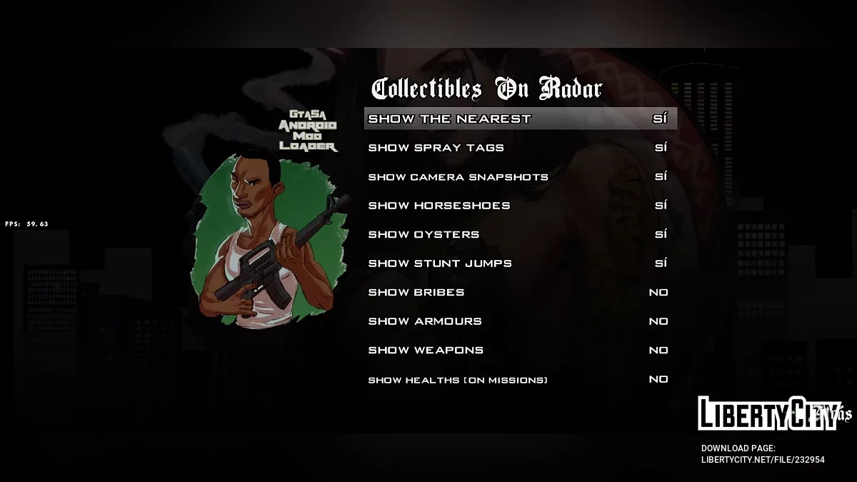 GTAsa AML+ Расширенный / Мали / GTA San Andreas (iOS, Android)