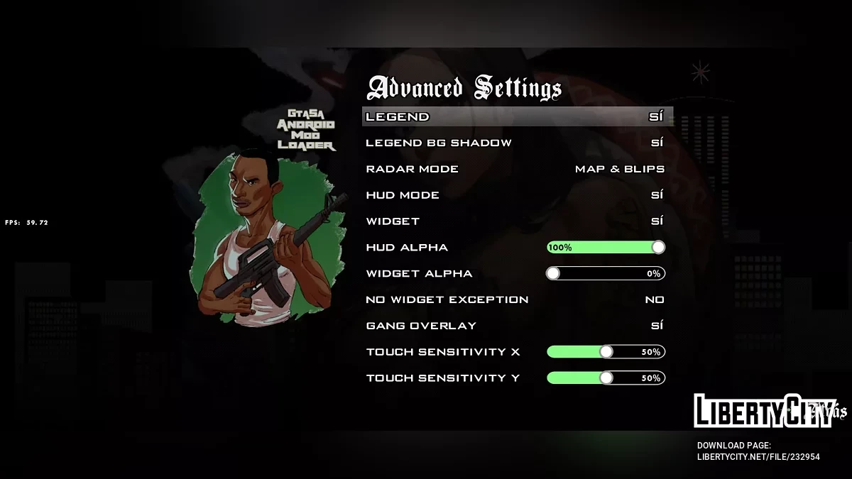 GTAsa AML+ Расширенный / Мали / GTA San Andreas (iOS, Android)