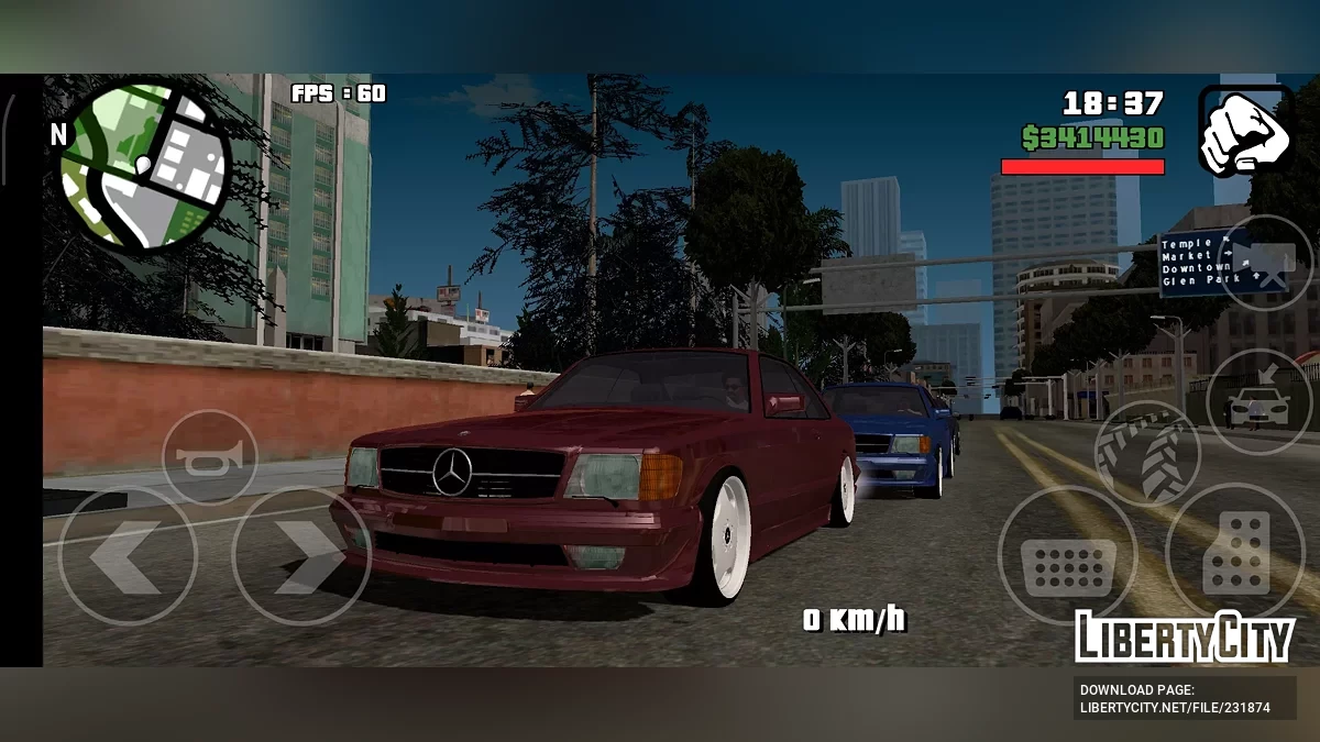 Мод Пак Графики Среднего Уровня (Android 15 Без Сбоев) / GTA San Andreas (iOS, Android)