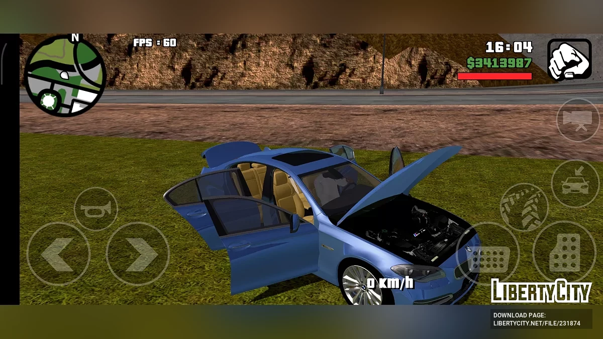 Мод Пак Графики Среднего Уровня (Android 15 Без Сбоев) / GTA San Andreas (iOS, Android)