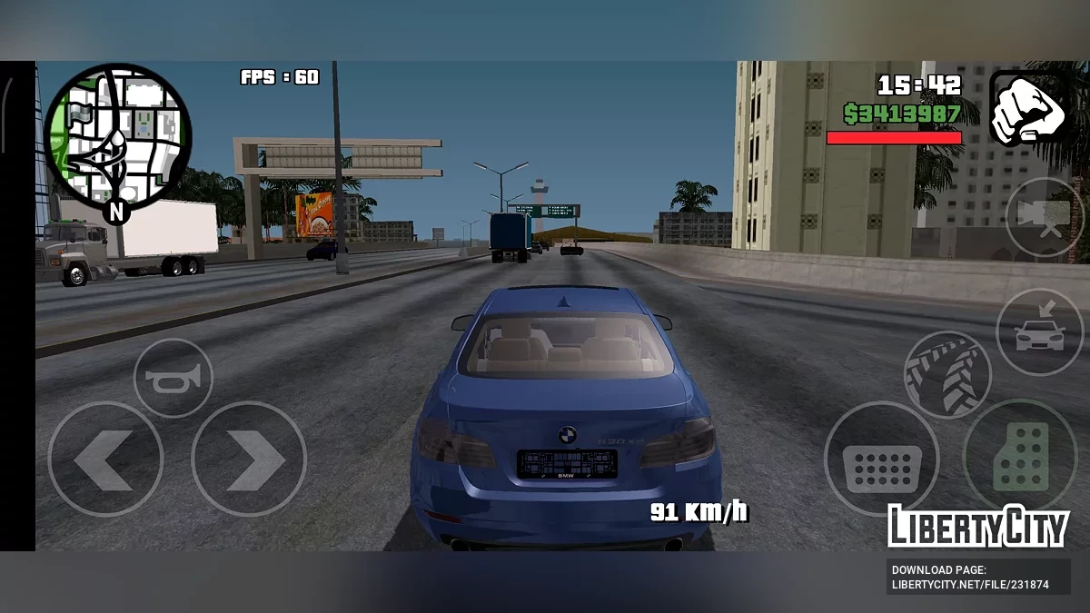 Мод Пак Графики Среднего Уровня (Android 15 Без Сбоев) / GTA San Andreas (iOS, Android)