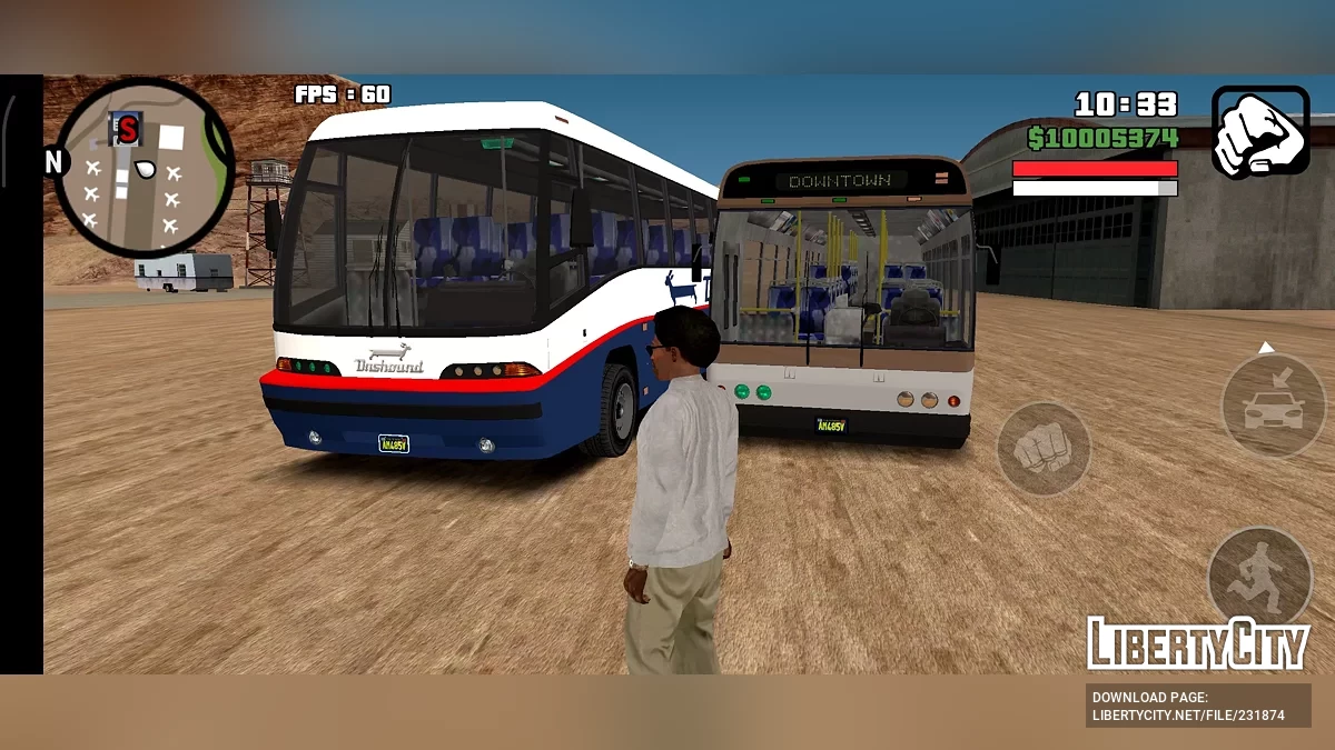 Мод Пак Средней Графики (Android 15 Без Сбоев) / GTA San Andreas (iOS, Android)