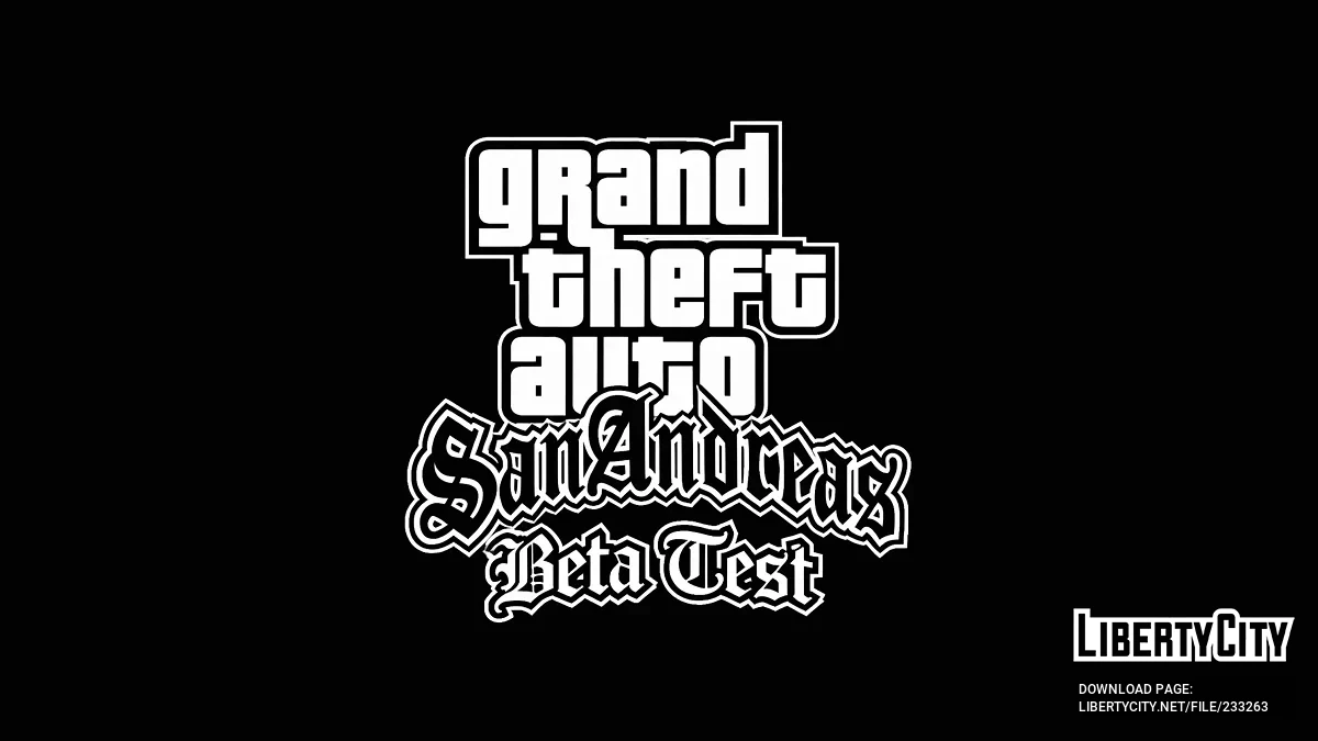 San Andreas: Beta Test / GTA San Andreas (iOS, Android)