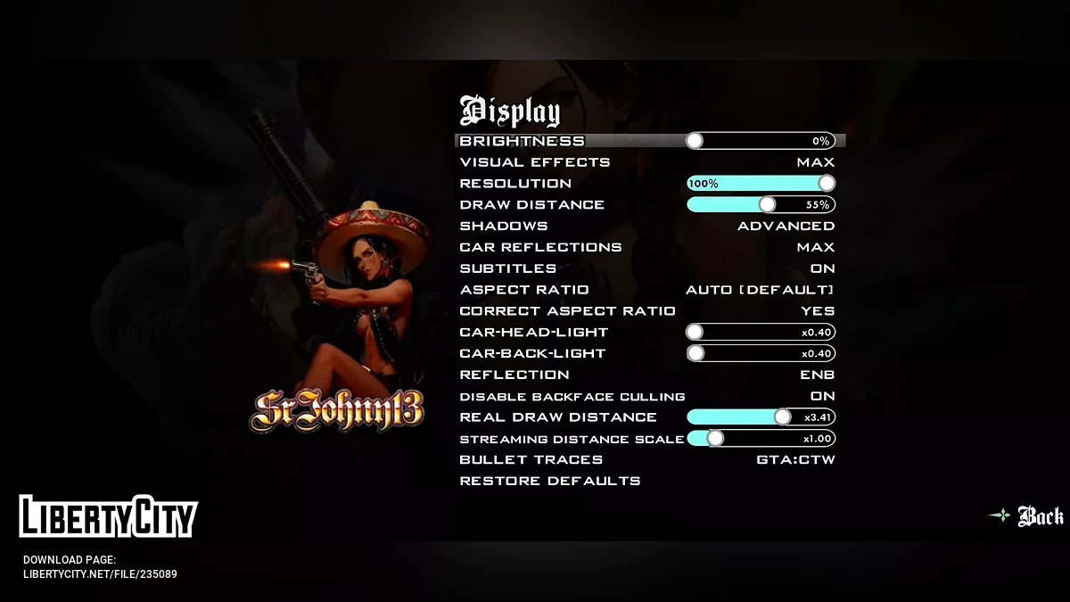 GTAsa AML+ Расширенный проект Brightened - XKiiloader - Adreno / GTA San Andreas (iOS, Android)
