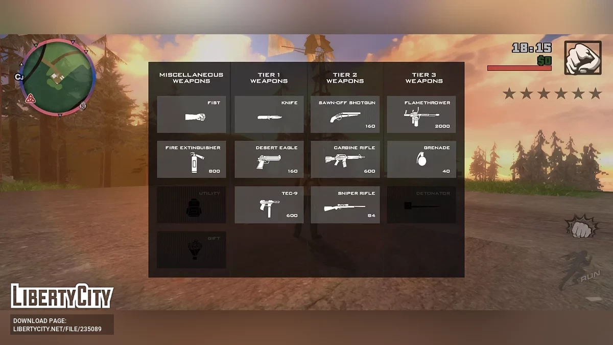 GTAsa AML+ Расширенный проект Brightened - XKiiloader - Adreno / GTA San Andreas (iOS, Android)