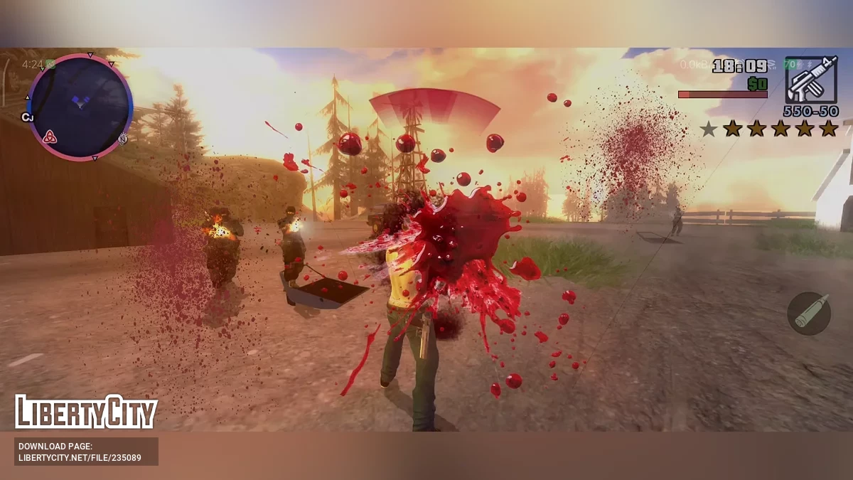 GTAsa AML+ Расширенный проект Brightened - XKiiloader - Adreno / GTA San Andreas (iOS, Android)