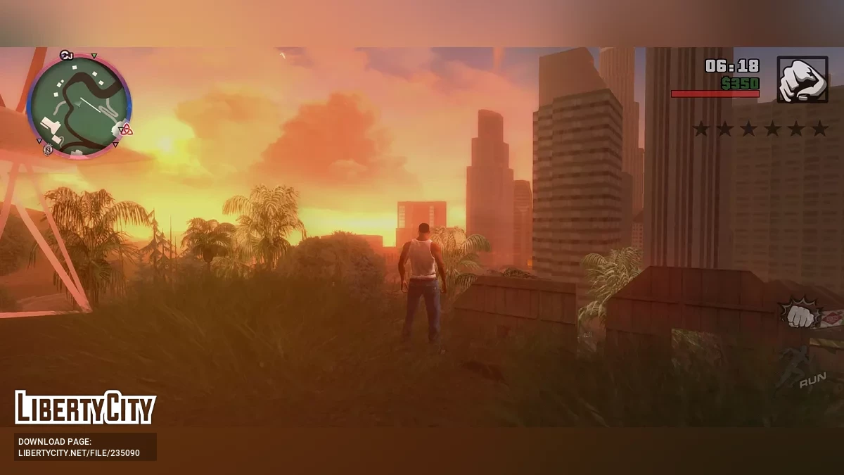 GTAsa AML+ Расширенный проект Brightened - Xkiloader Global - Mali / GTA San Andreas (iOS, Android)