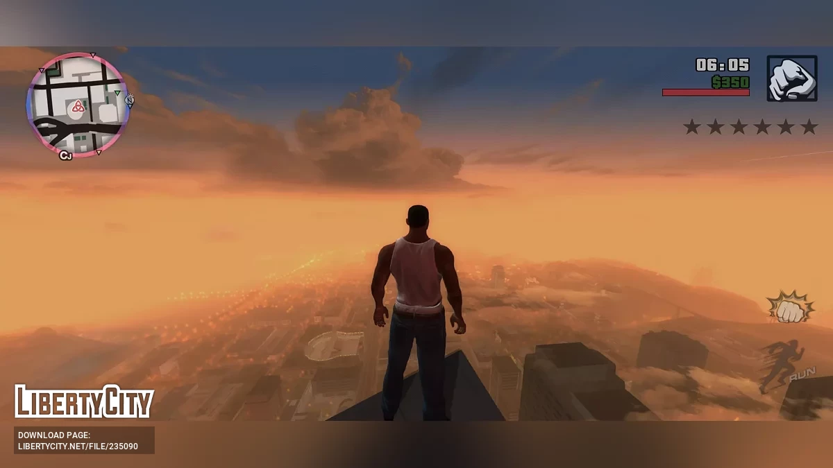 GTAsa AML+ Расширенный проект Brightened - Xkiloader Global - Mali / GTA San Andreas (iOS, Android)