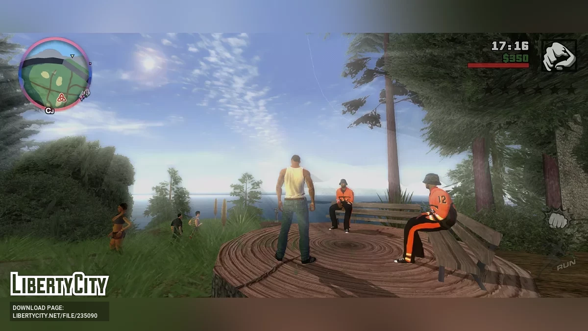 GTAsa AML+ Расширенный проект Brightened - Xkiloader Global - Mali / GTA San Andreas (iOS, Android)