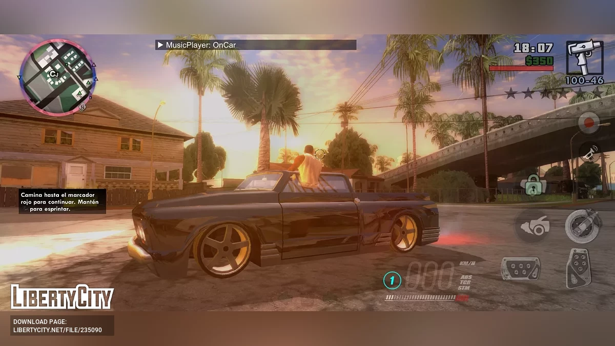 GTAsa AML+ Расширенный проект Brightened - Xkiloader Global - Mali / GTA San Andreas (iOS, Android)