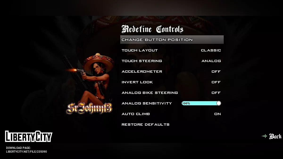 GTAsa AML+ Расширенный проект Brightened - Xkiloader Global - Mali / GTA San Andreas (iOS, Android)