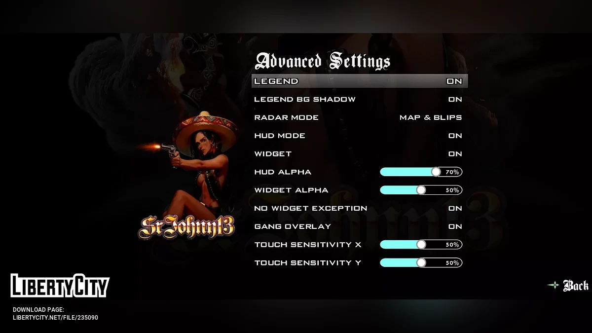 GTAsa AML+ Расширенный проект Brightened - Xkiloader Global - Mali / GTA San Andreas (iOS, Android)