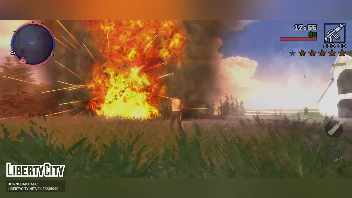 GTAsa AML+ Расширенный проект Brightened - Xkiloader Global - Mali / GTA San Andreas (iOS, Android)