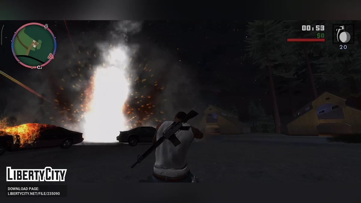 GTAsa AML+ Расширенный проект Brightened - Xkiloader Global - Mali / GTA San Andreas (iOS, Android)