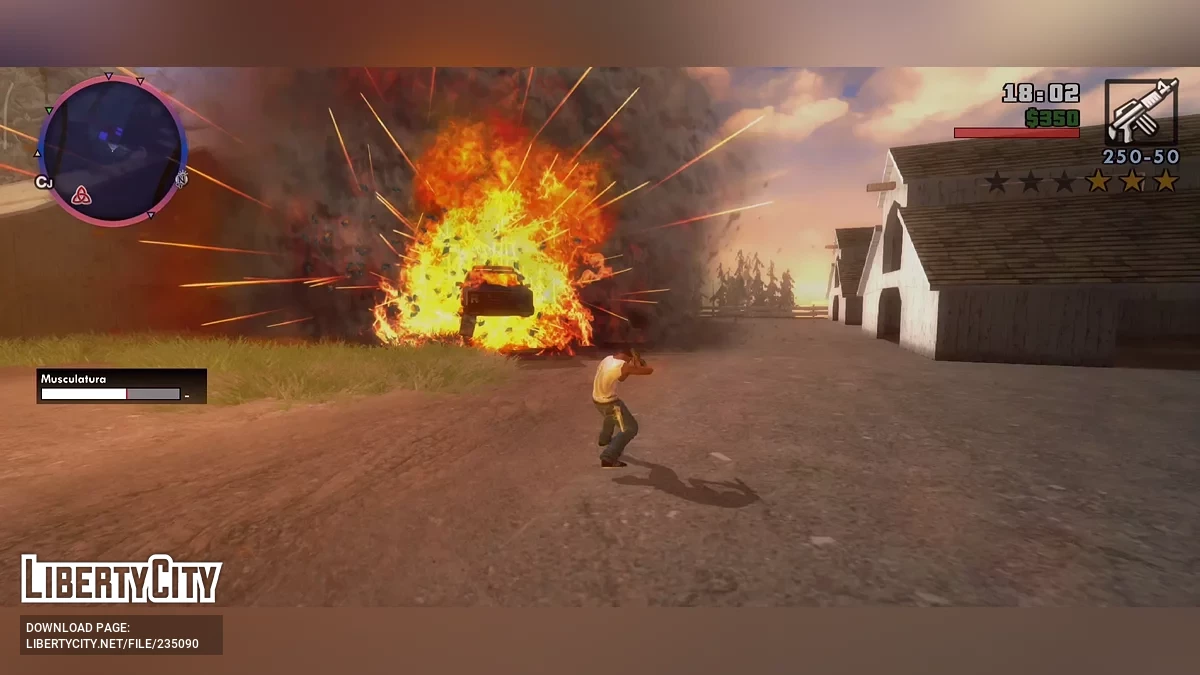 GTAsa AML+ Расширенный проект Brightened - Xkiloader Global - Mali / GTA San Andreas (iOS, Android)