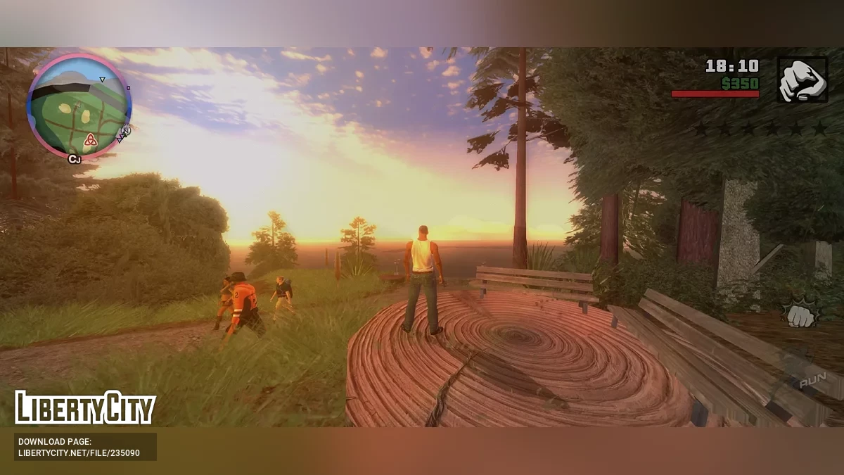 GTAsa AML+ Расширенный проект Brightened - Xkiloader Global - Mali / GTA San Andreas (iOS, Android)